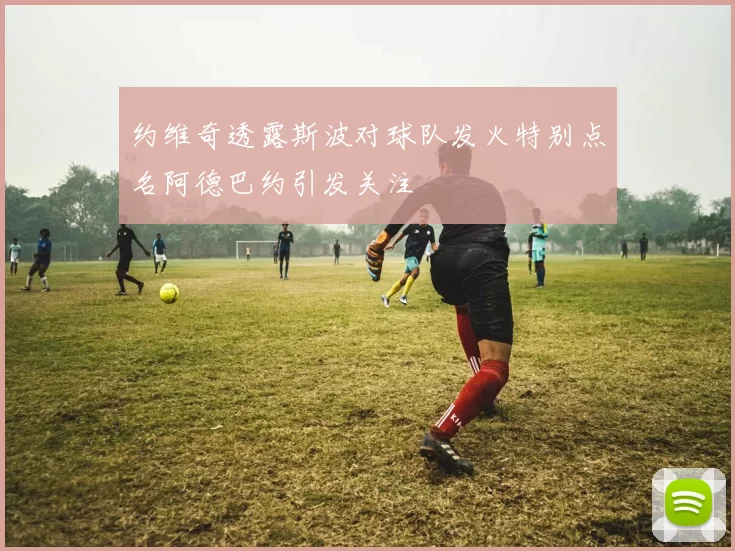 约维奇透露斯波对球队发火特别点名阿德巴约引发关注